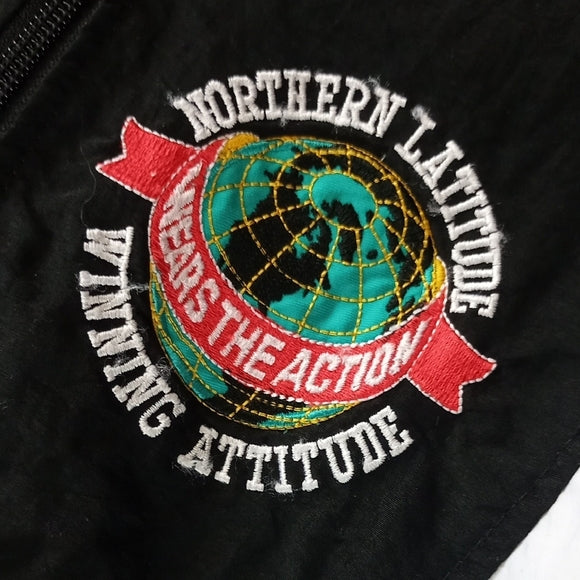 Vintage 90s TEAM NWT POLAR BEAR WINDBREAKER JACKET