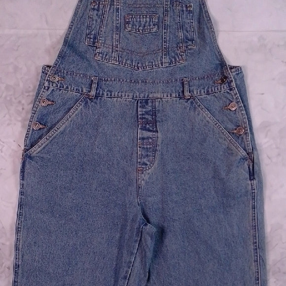 Stylish Modern Denim Overalls Workwear