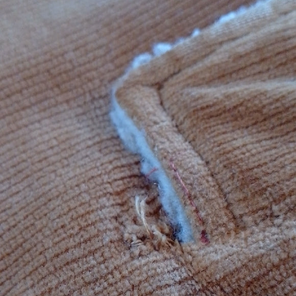 Vintage Sherpa Ranch Style Corduroy Jacket