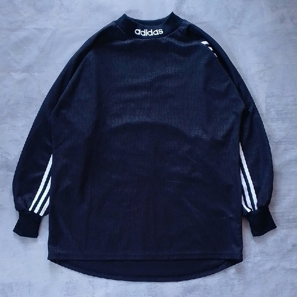 VINTAGE ADIDAS LIZARD PRINT SOCCER GOALIE JERSEY