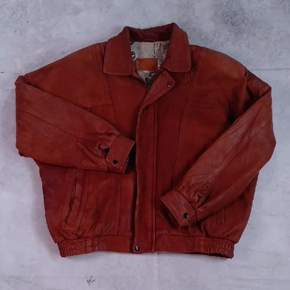 Vintage Brown Leather Jacket The Olde Hide House