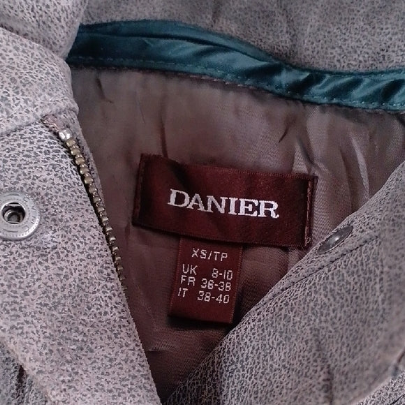 Danier Leather Quilted Moto Jacket
