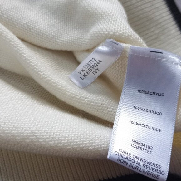Karl Lagerfeld Eiffel Tower Bishop-Sleeve Sweater