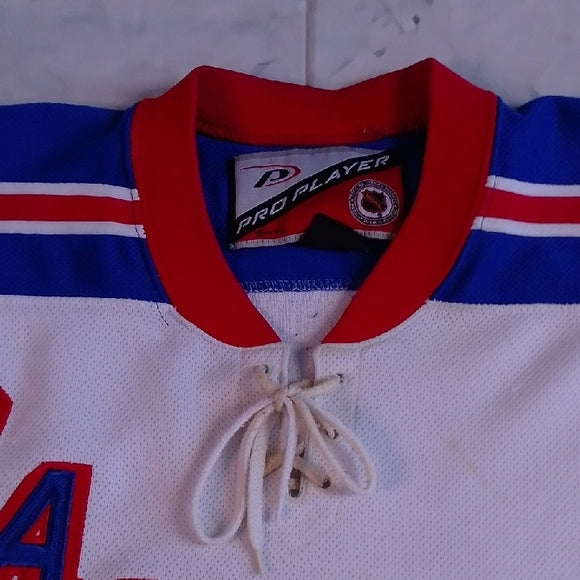 Vintage 90s NHL NEW YORKER RANGER JERSEY PRO PLAYER CCM BLANK