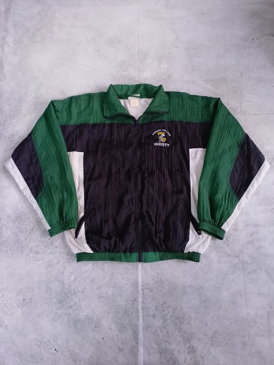 Vintage Durham College Varsity Windbreaker Jacket