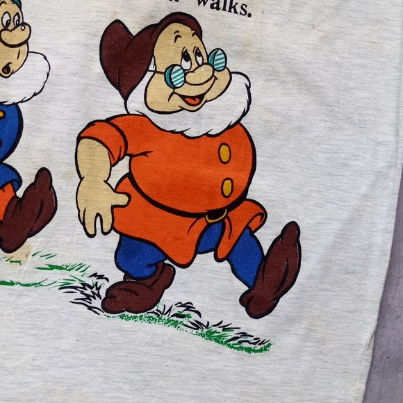 VINTAGE 90s The Seven Dwarfs Big Print T-Shirt