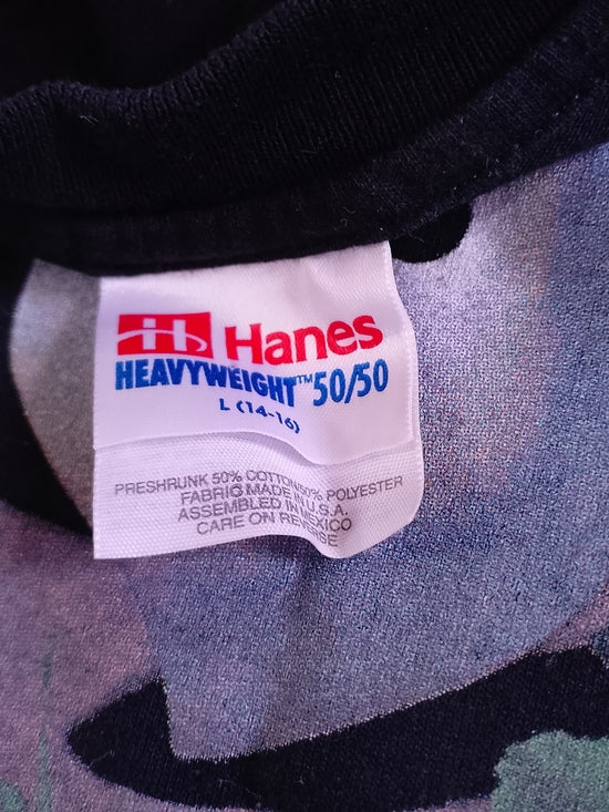 Vintage 90s Phantom of the Opera Kids Black Graphic Tee