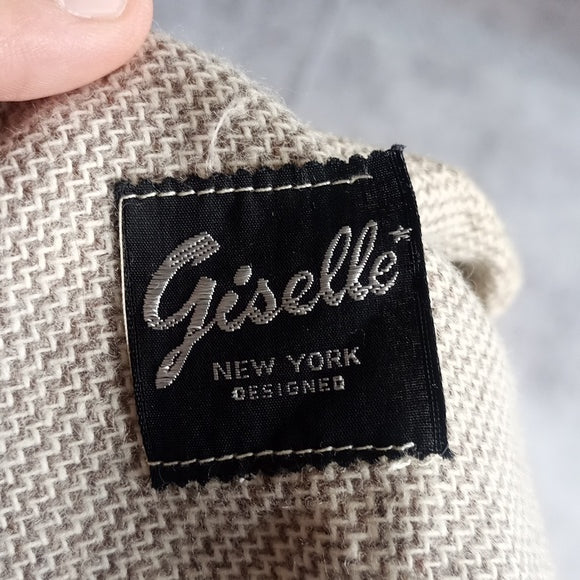 Vintage GISELLE New York Designed Wool Two Piece Suit