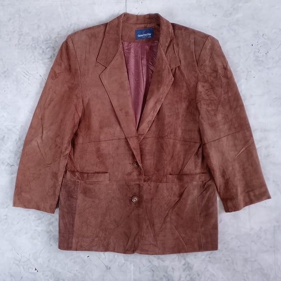 tage Daniel Hechter Suede Leather Jacket/Blazer