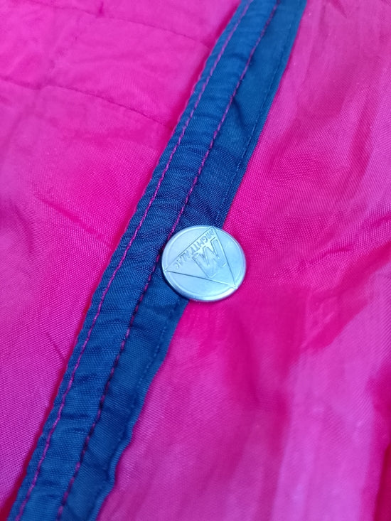 Vintage 90s Nebraska Huskers Hooded Jacket Starter Style Mighty Mac