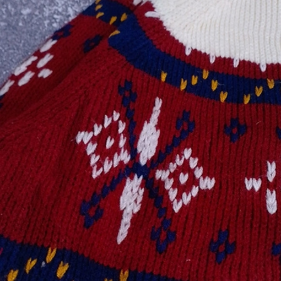 Vintage 90s JCPenney's Men’s Fair Isle Nordic Ski Sweater
