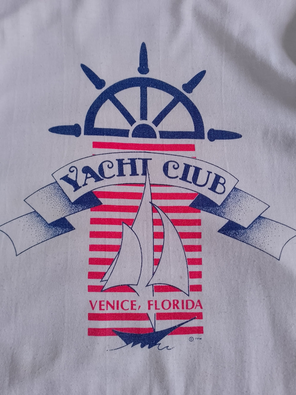 Vintage 90s Yacht Club VENICE, Florida Shirt
