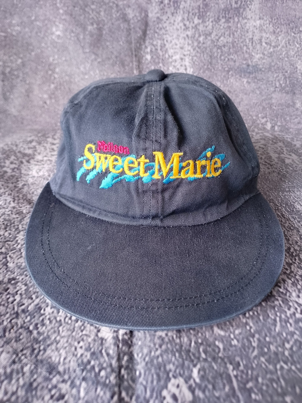 Vintage 90s Sweet Marie Embroidered Black Baseball Cap