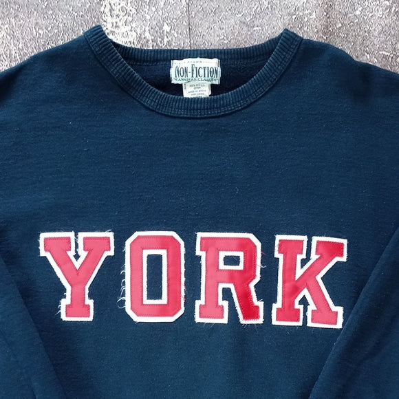 Vintage 90s YORK University Crewneck Sweatshirt UNISEX