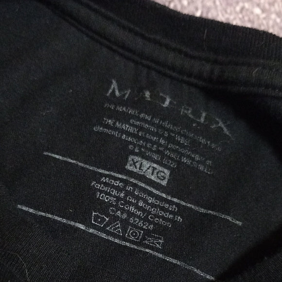 Matrix Black Graphic T-Shirt NEO MORPHEUS TRINITY UNISEX