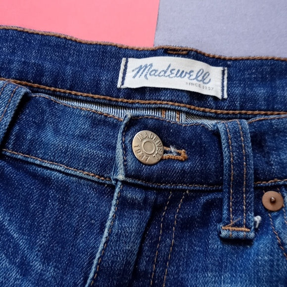 Madewell Distressed Denim Jean Shorts Unisex