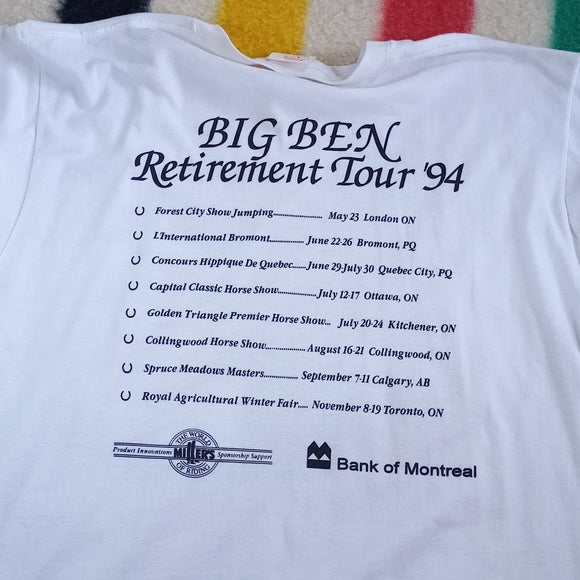 Vintage Big Ben Reitement Tour Single Stitch T-Shirt