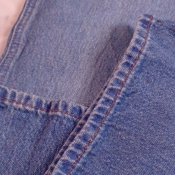Vintage Style Levi's Denim Overalls Workwear