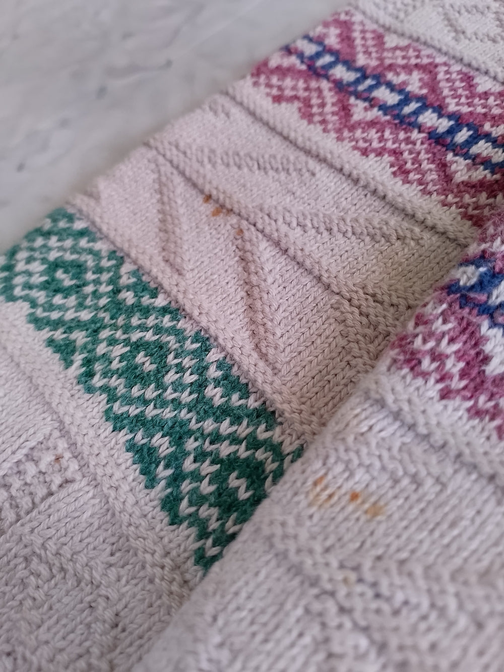 Vintage 90s TT&Co. Sport Knit Stripes Sweater