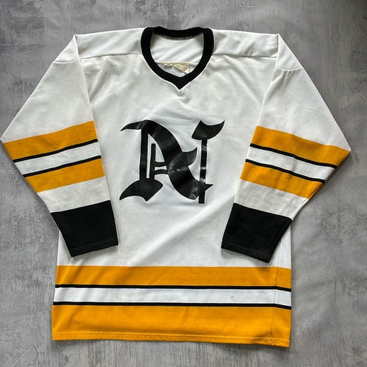 Vintage Gothic N Logo Cooper Hockey Jersey