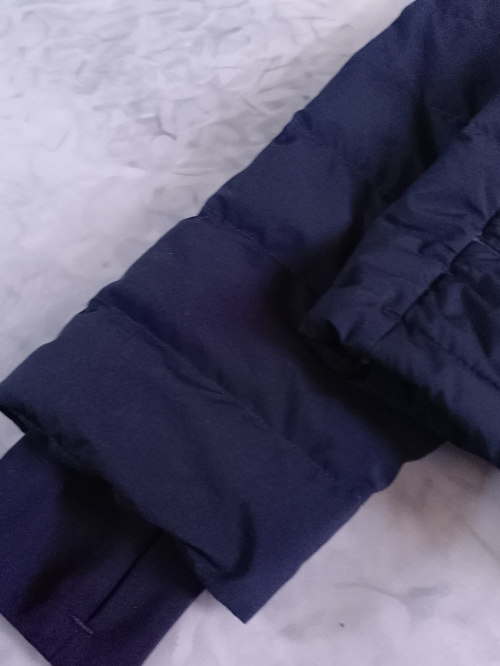 LOLE Quilted Puffer Down Jacket BLACK