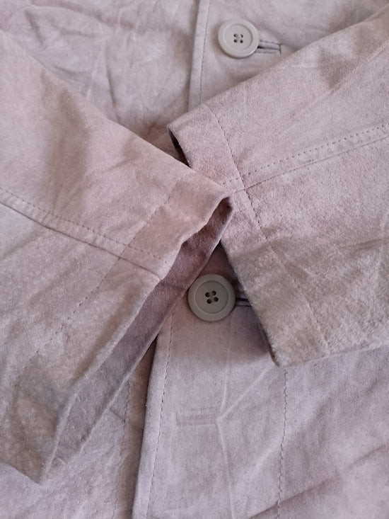 BRITCHES Men's Tan Suede Button Jacket
