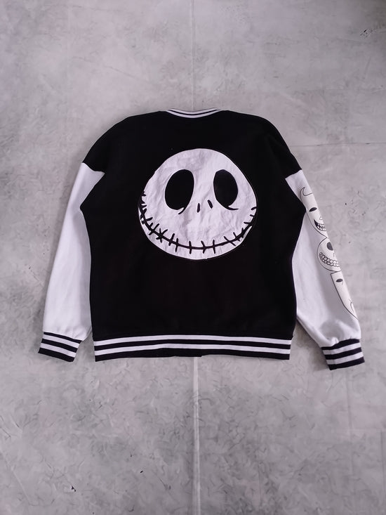 DISNEY HER UNIVERSE The Nightmare Before Christmas Oversized Varsity Jacket