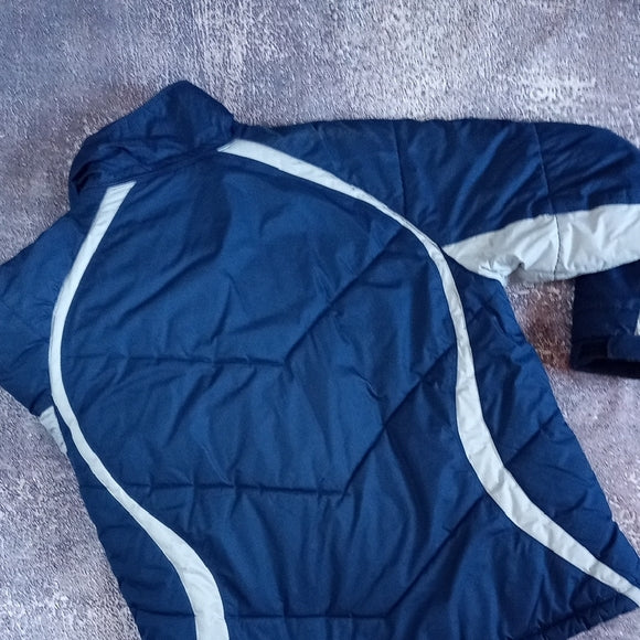 Vintage Y2K Nike Navy Blue Puffer Jacket UNISEX