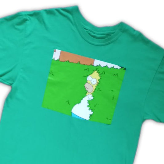 Homer Simpson Meme The Simpsons Bush Graphic T-Shirt