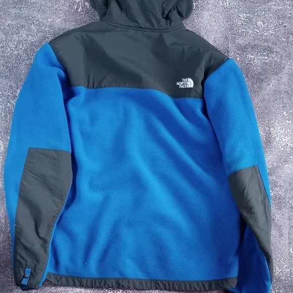 The North Face Men's Black and Blue Jacket POLARTEC