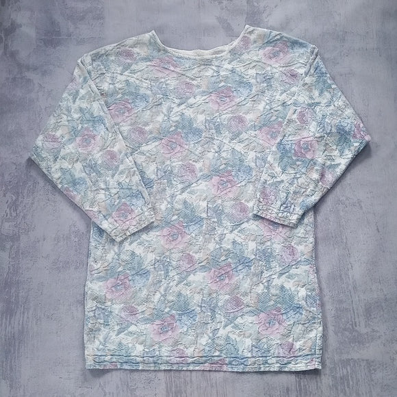 Vintage FLORAL PRINT Crewneck Sweater UNISEX