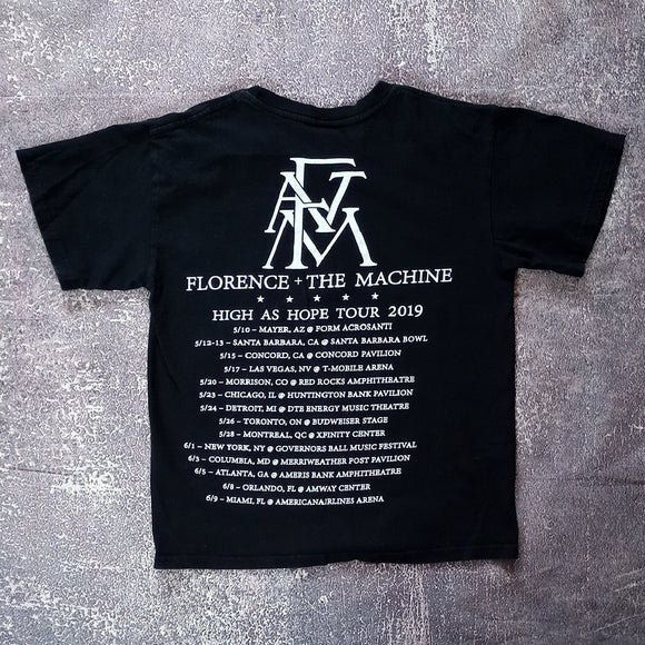 Black Florence + The Machine High As Hope Tour 2019 Band T-Shirt