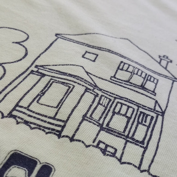 Vintage 90s DELORAINE STREET FAIR Non-Fiction Single Stitch T-Shirt
