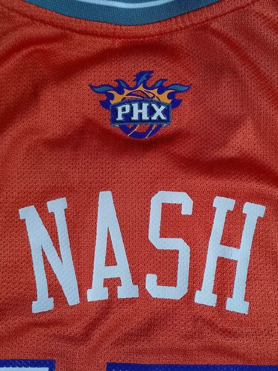 NBA PHOENIX SUNS STEVE NASH BASKETBALL JERSEY REEBOK