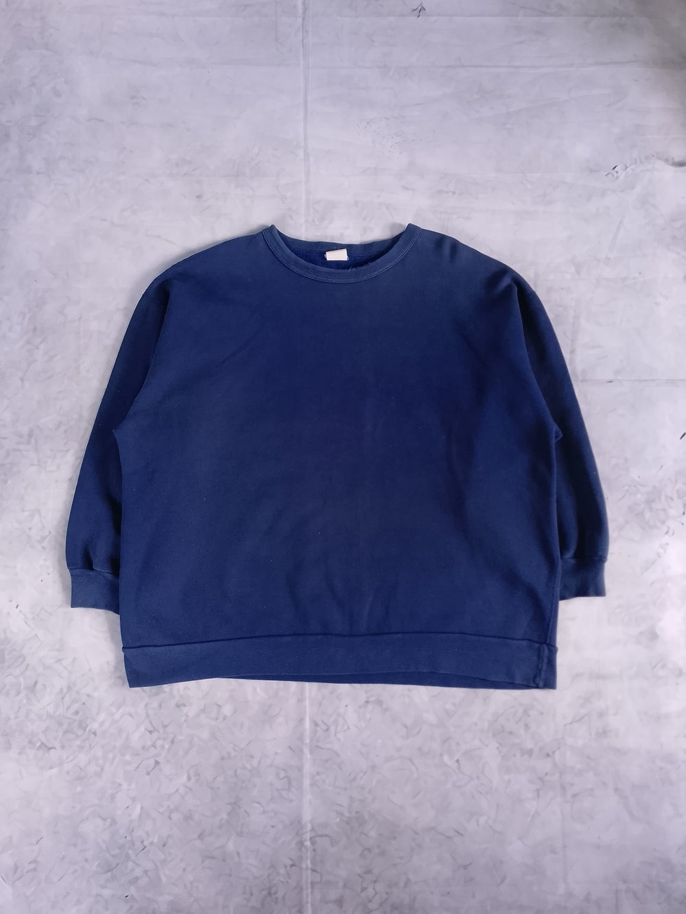 Vintage Blank Light Distressed Crewneck Sweater