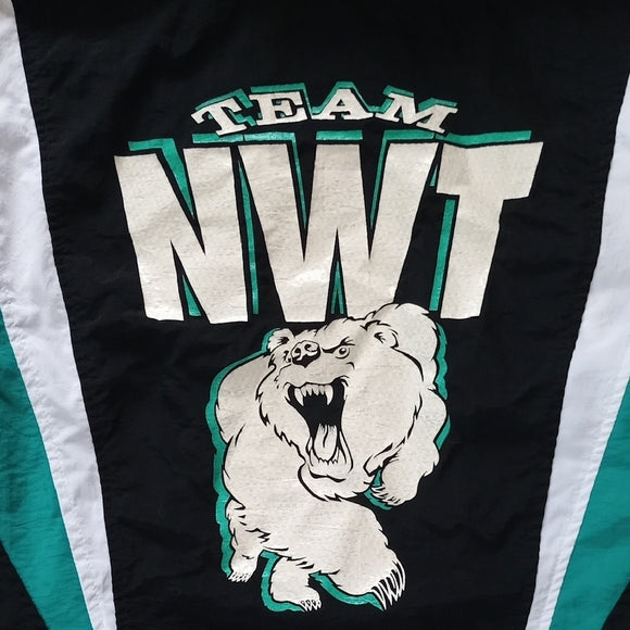 Vintage 90s TEAM NWT POLAR BEAR WINDBREAKER JACKET