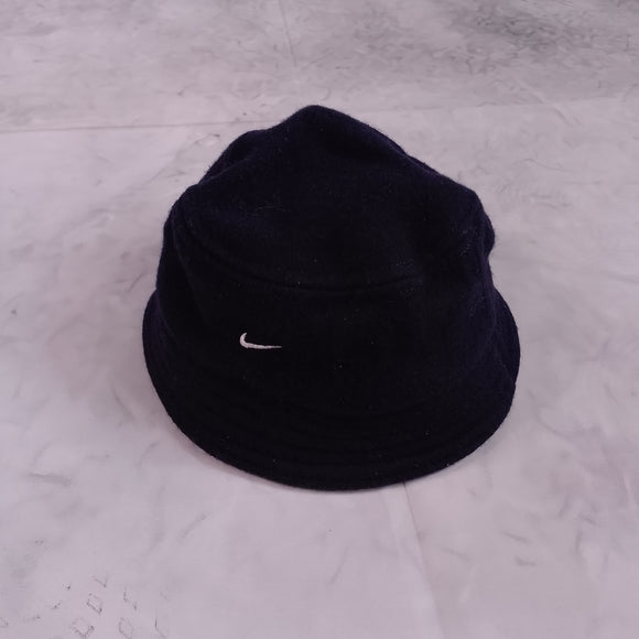Vintage 90s Nike Navy Blue Wool Bucket Hat LL COOL J STYLE