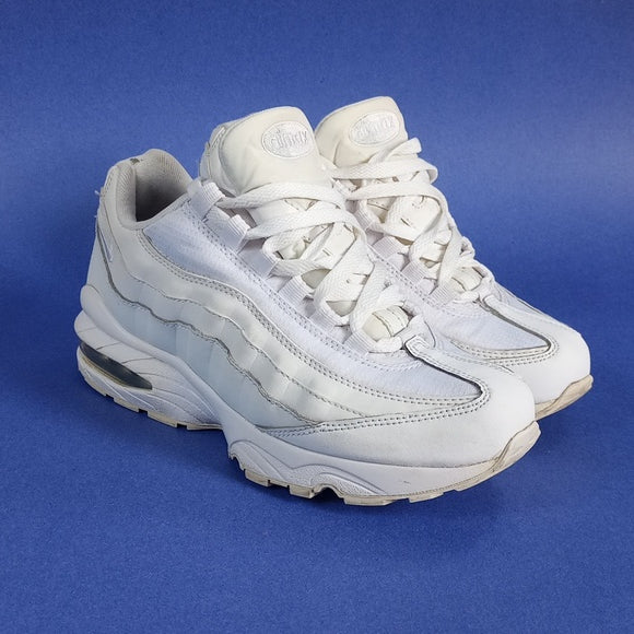 Nike Air Max 95 White Metallic Silver (GS) 905348-104