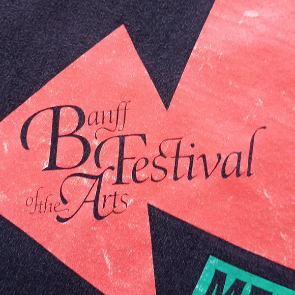 Vintage 90s Banff Festival Of The Arts MEDIA ARTS Sweater Unisex