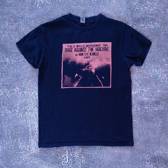 2020 Rage Against The Machine And Run The Jewels Public Service Announcement Tee