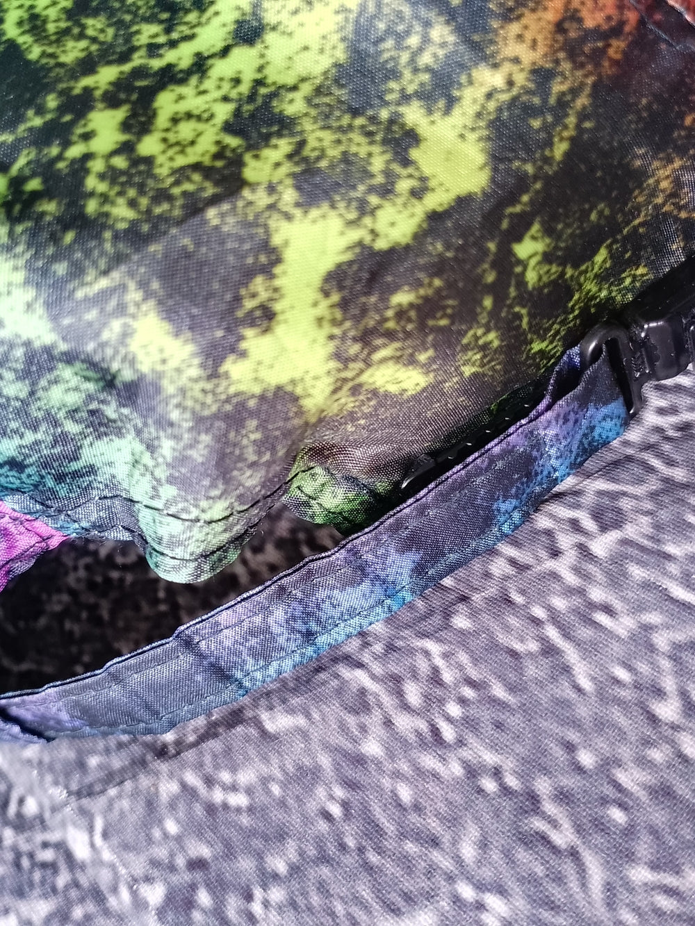 Vintage 90s NOVA SPORTS USA Tie-Dye Snapback
