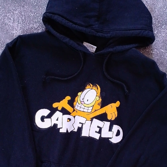 Garfield Black Hoodie Sweater