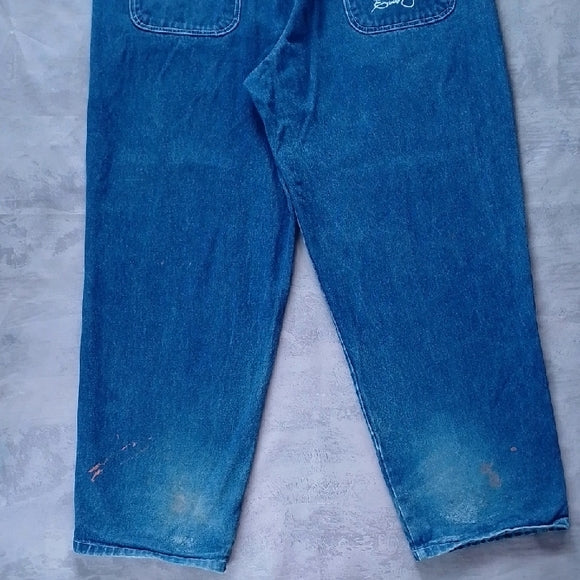 Vintage Y2K EXCO DENIM BIG BAGGY JEANS WIDE