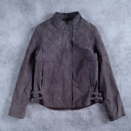 Danier Leather Quilted Moto Jacket