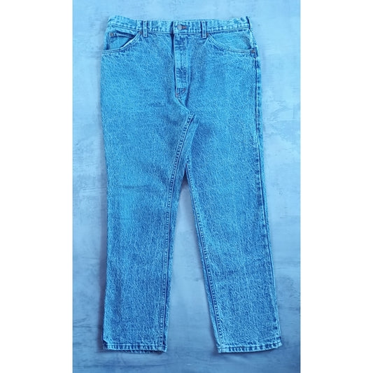 Vintage 1980s Lee Storm Rider Stone Wash Denim Jeans