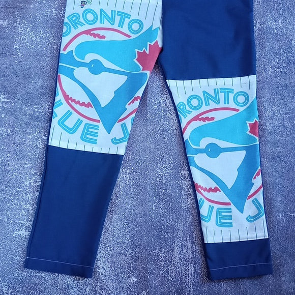 Vintage Y2K 1990s Toronto Blue Jays Reworked Benny Big Baggy Pants - UNISEX