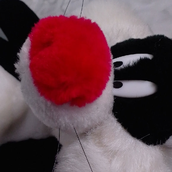 Vintage 1997 Sylvester the Cat Plush Backpack, Looney Tunes