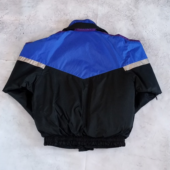 VINTAGE 1994 ICE RIDER BY MUSTANG COLOUR BLOCK WINTER JACKET