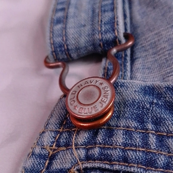 Vintage Old Navy Flared Legs Denim Overalls Workwear