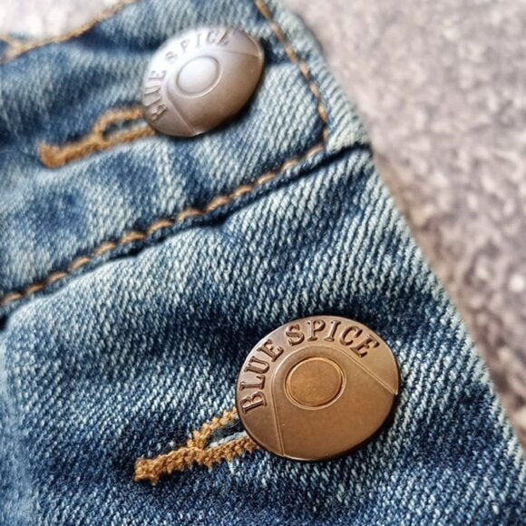 BLUE SPICE Women's Blue Denim Overalls